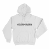 Green Green Unisex Hoodie White